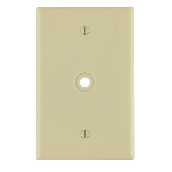 Leviton Telephone/Cable 1 Gang Wallplate 80513-I